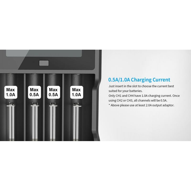 XTAR VC4 4 Bay Charger