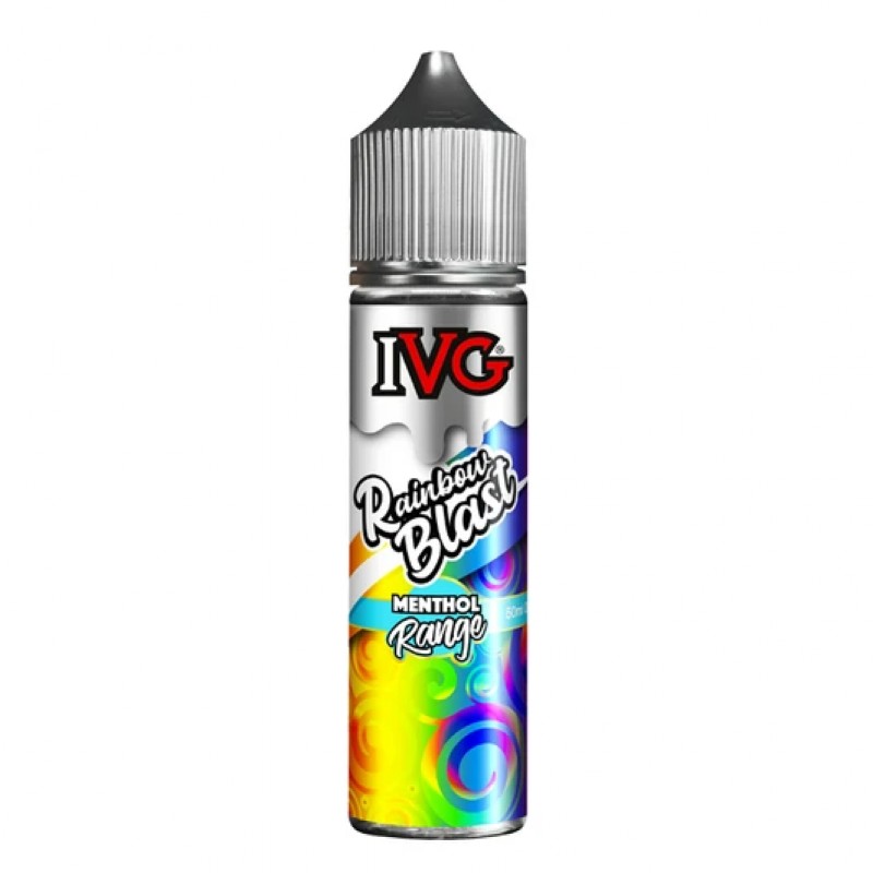 IVG Menthol Range Rainbow Blast Shortfill 50ml