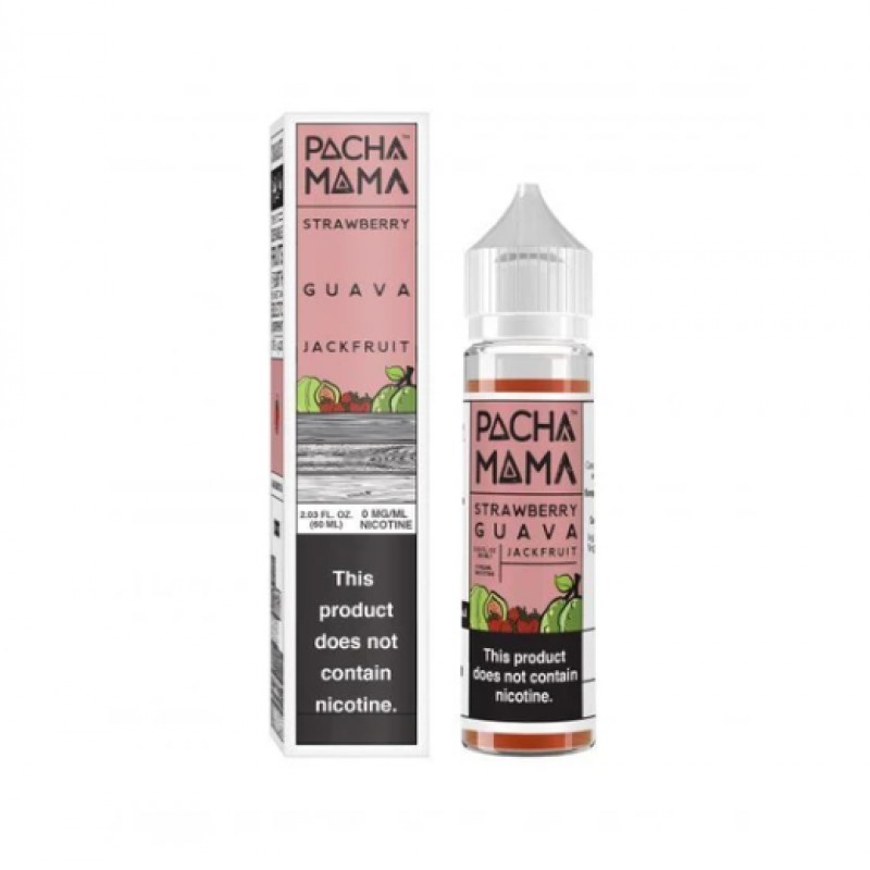 Pacha Mama Strawberry Guava Jackfruit Shortfill E-Liquid 50ml