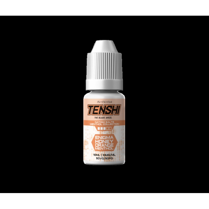 Tenshi Natomi Menthol Salts ENIGMA-Honey Orange Menthol Nic Salt 10ml