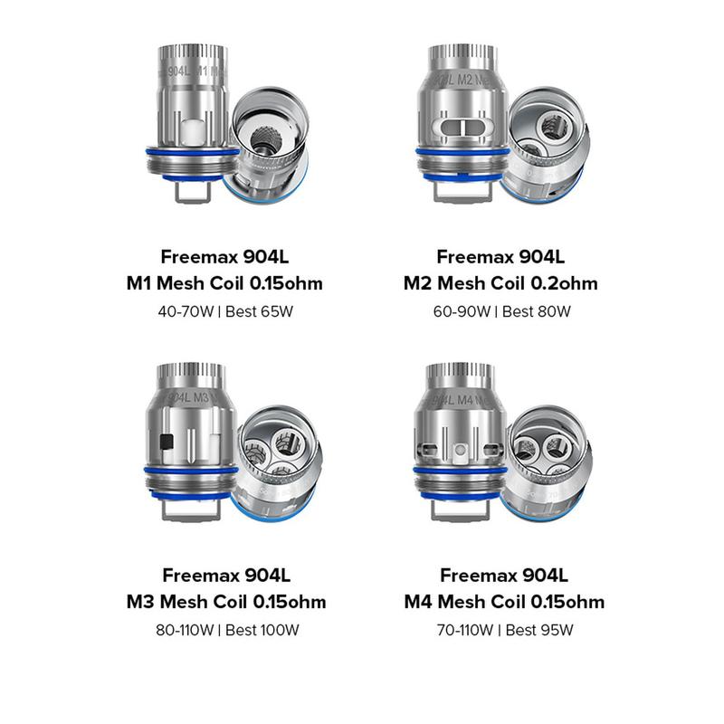 Freemax 904L M Mesh Replacement Coils 3PCS